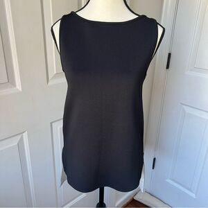 Ralph Lauren Black Label Sleeveless Viskose Black Sleeveless Top Small